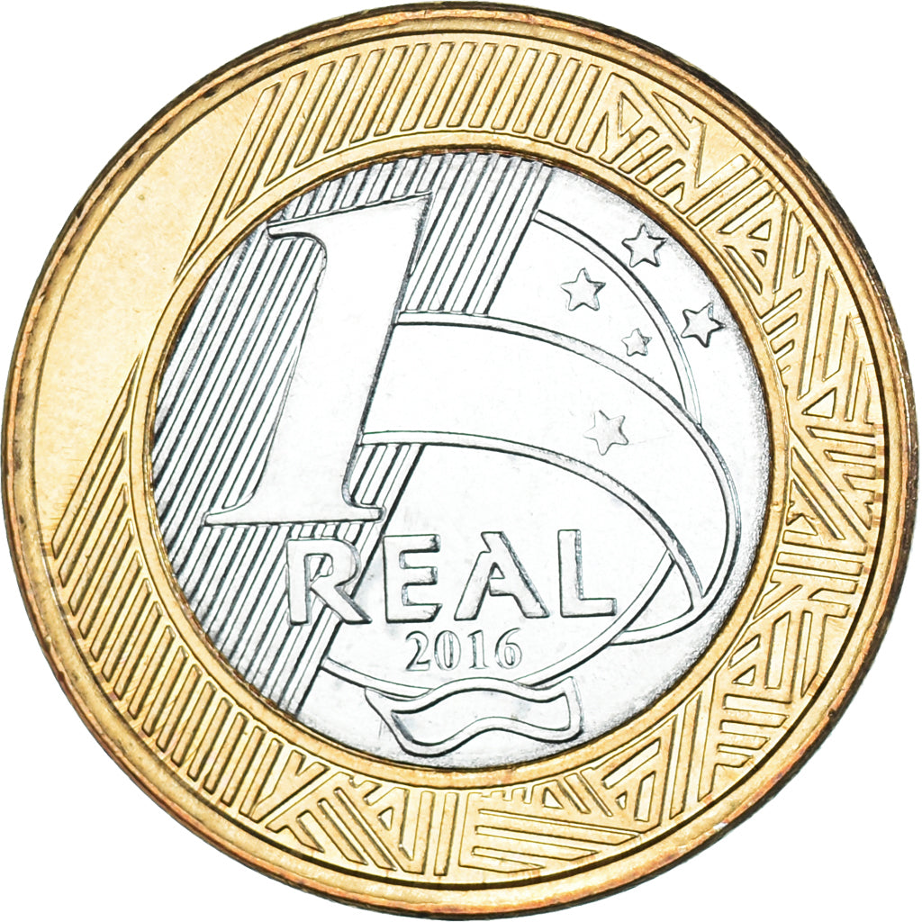 Moneta, Brazylia, Real, 2016