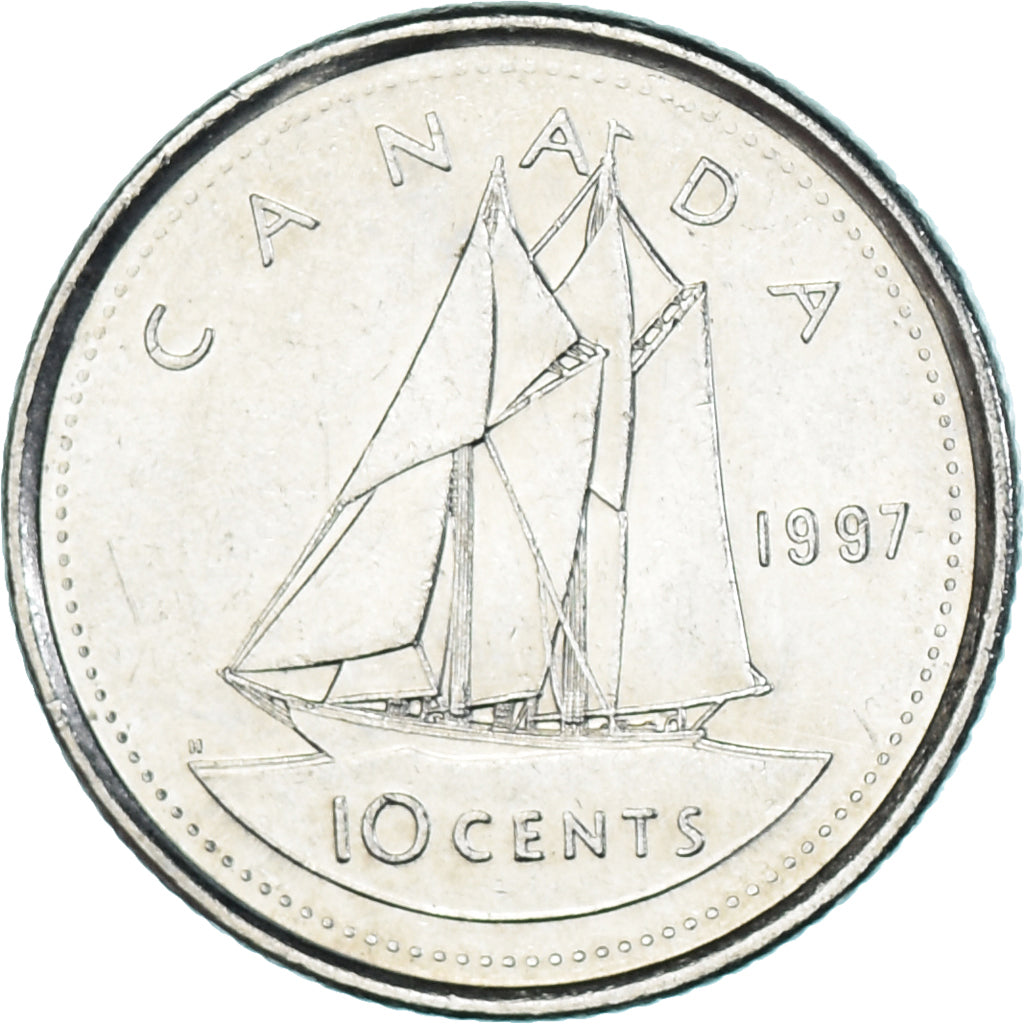 Moneta, Canada, 10 Cents, 1997