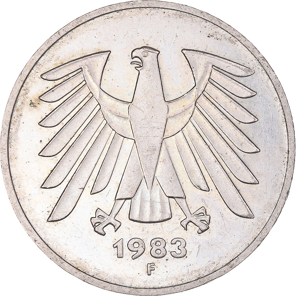 Moneta, Germania, 5 Mark, 1983
