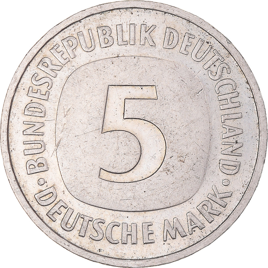 Moneta, Germania, 5 Mark, 1983