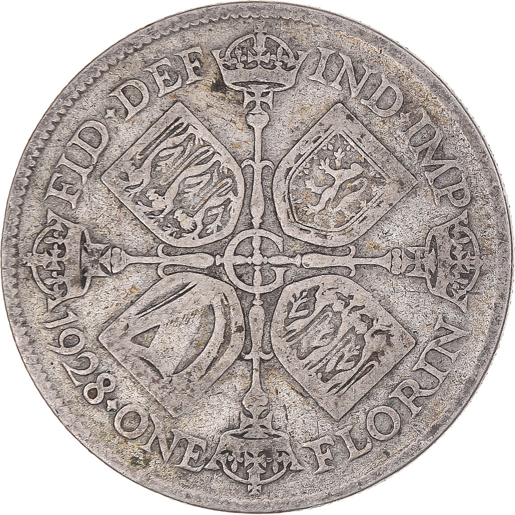 Coin, Great Britain, Florin, Two Shillings, 1928