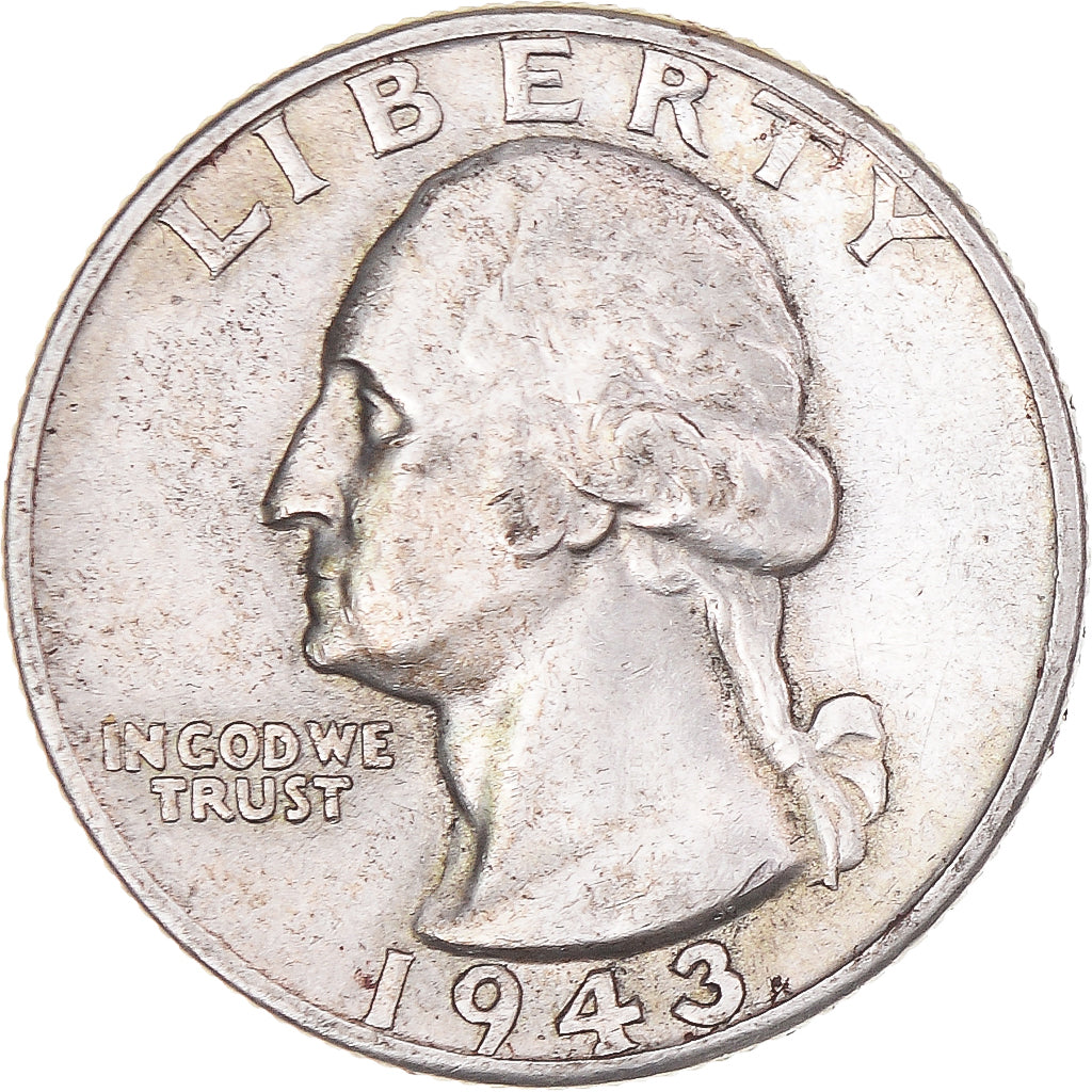 Coin, United States, Quarter, 1943