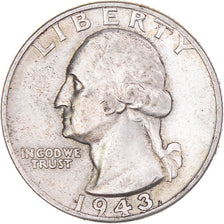 Coin, United States, Quarter, 1943
