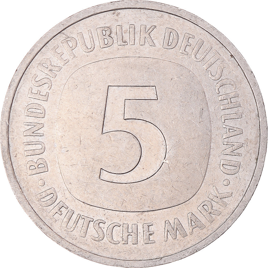 Münze, Deutschland, 5 Mark, 1976
