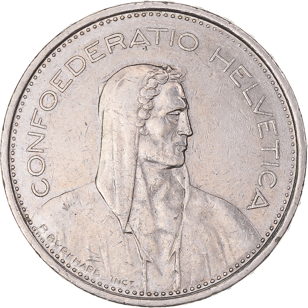 Moneta, Svizzera, 5 Francs, 1978