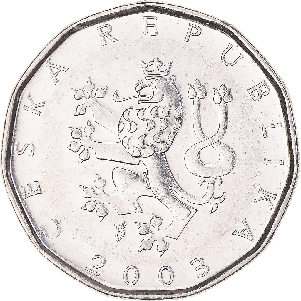 Moneda, República Checa, 2 Koruny, 2003