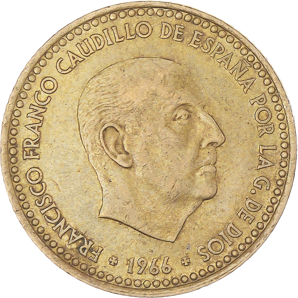 Monnaie, Espagne, Peseta, 1966