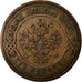 Coin, Russia, Nicholas II, 3 Kopeks, 1908, Saint-Petersburg, EF(40-45), Copper