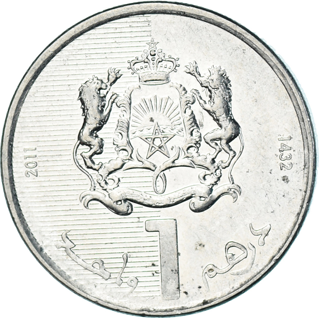 Coin, Morocco, Dirham, 2011