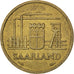 SAARLAND, 10 Franken, 1954, Paris, KM #1, EF(40-45), Aluminum-Bronze, 20, 3.05