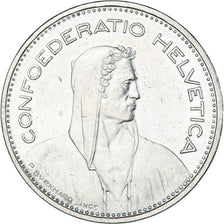 Münze, Schweiz, 5 Francs, 1985