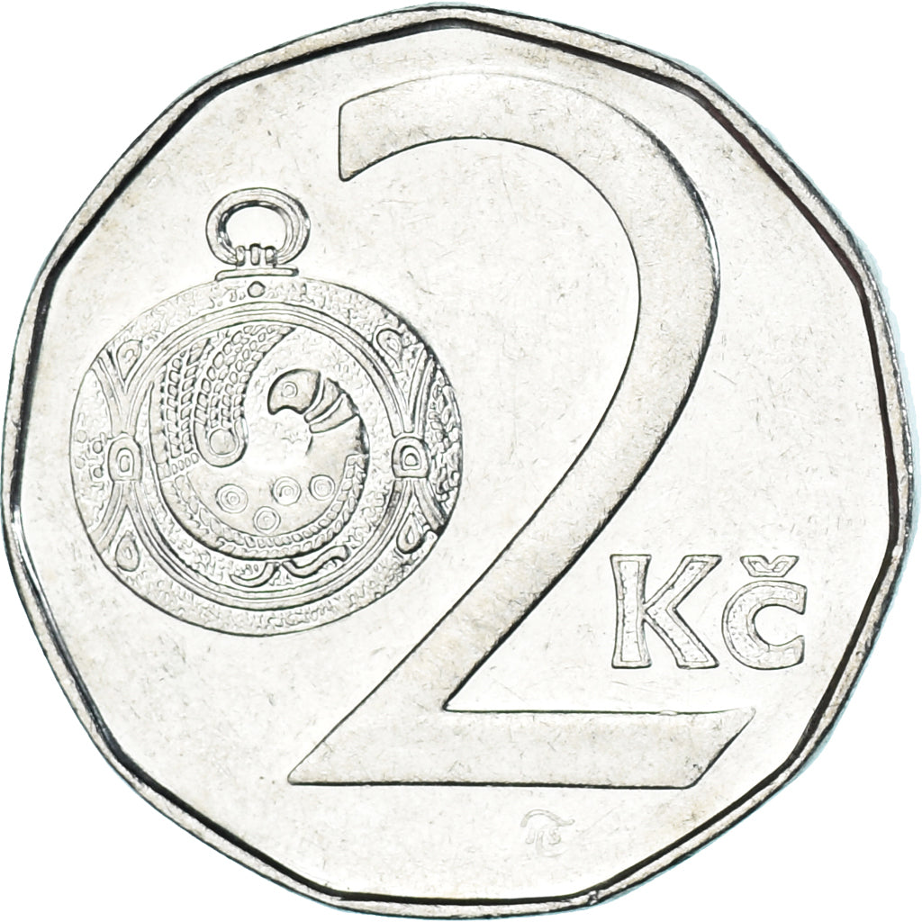 Moneda, República Checa, 2 Koruny, 1997
