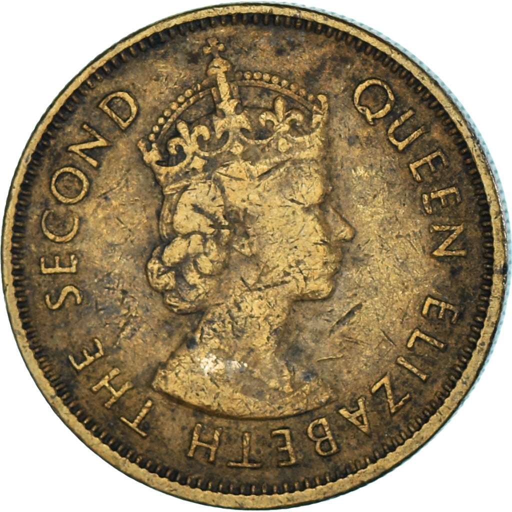 Coin, Hong Kong, 10 Cents, 1974