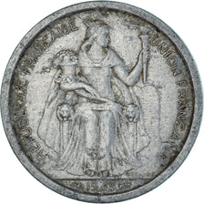 Münze, Oceania, 2 Francs, 1949