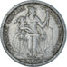 Münze, Oceania, 2 Francs, 1949