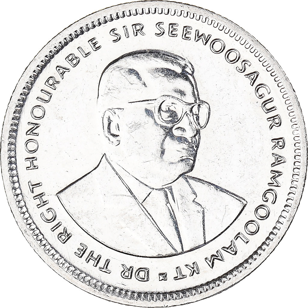 Münze, Mauritius, 20 Cents, 2001