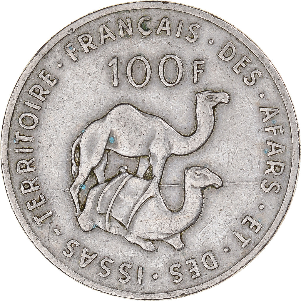 Coin, FRENCH AFARS & ISSAS, 100 Francs, 1970