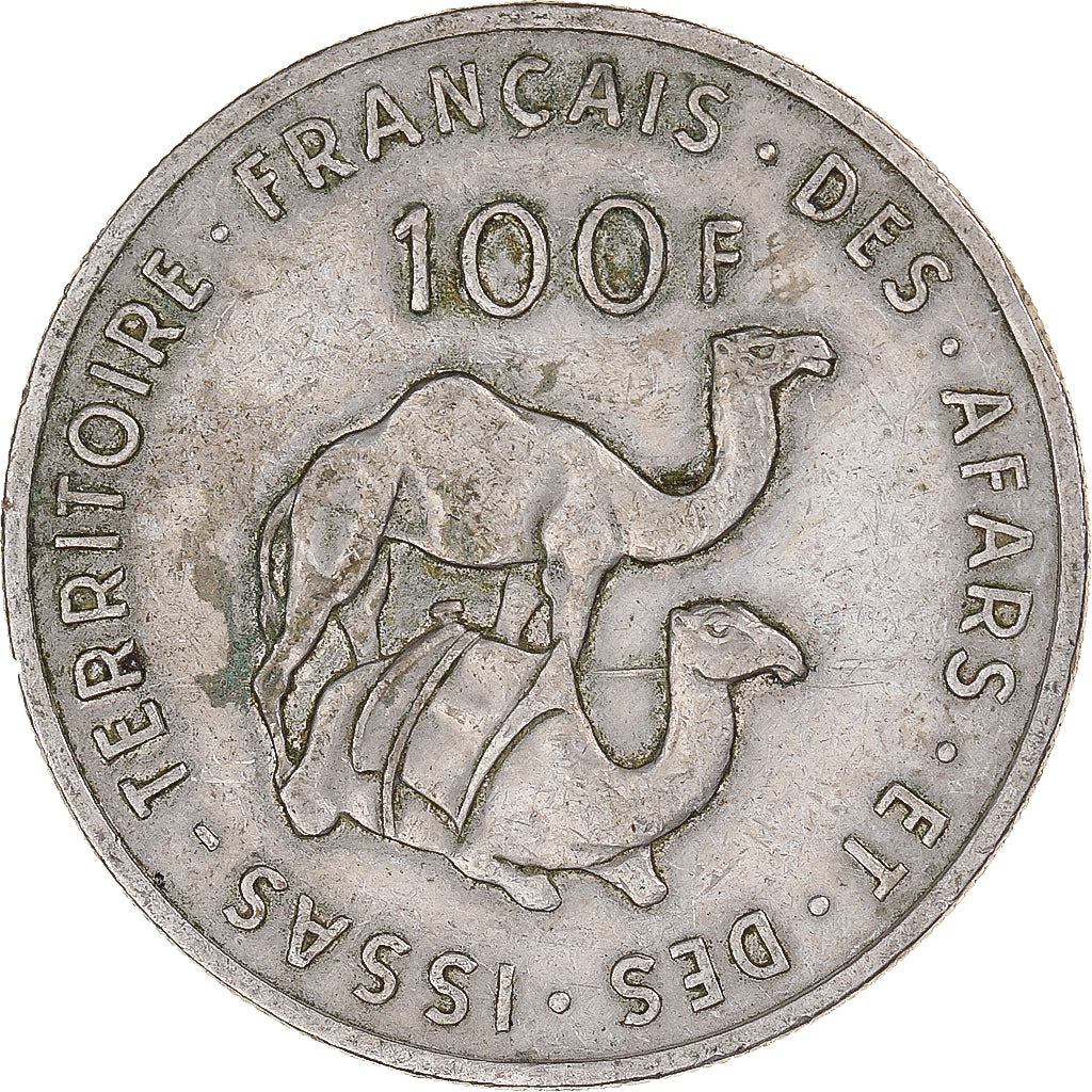 Coin, FRENCH AFARS & ISSAS, 100 Francs, 1970