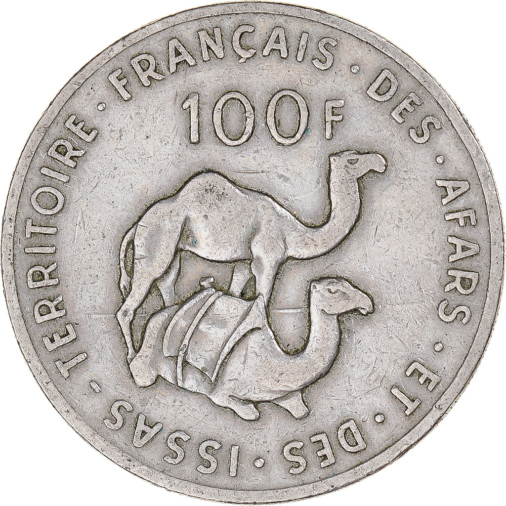 Coin, FRENCH AFARS & ISSAS, 100 Francs, 1970