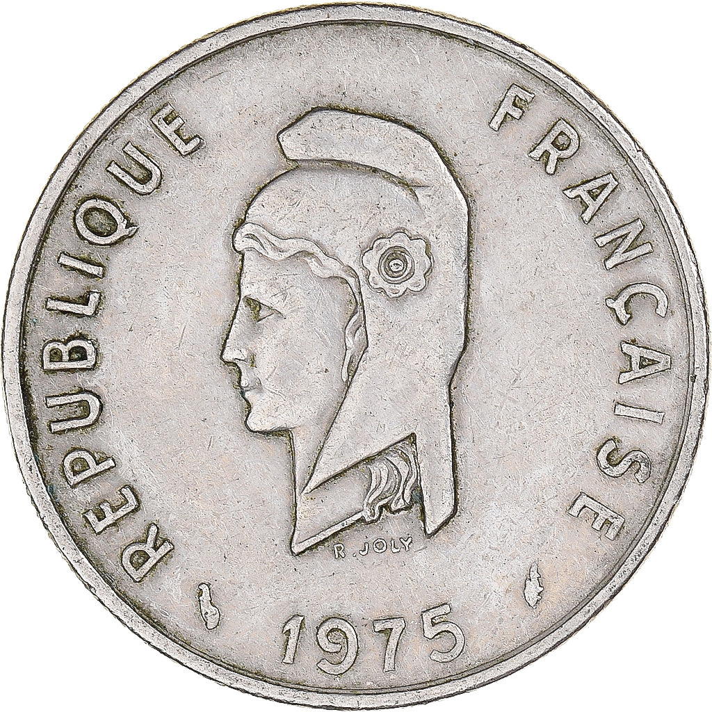 Coin, FRENCH AFARS & ISSAS, 50 Francs, 1975