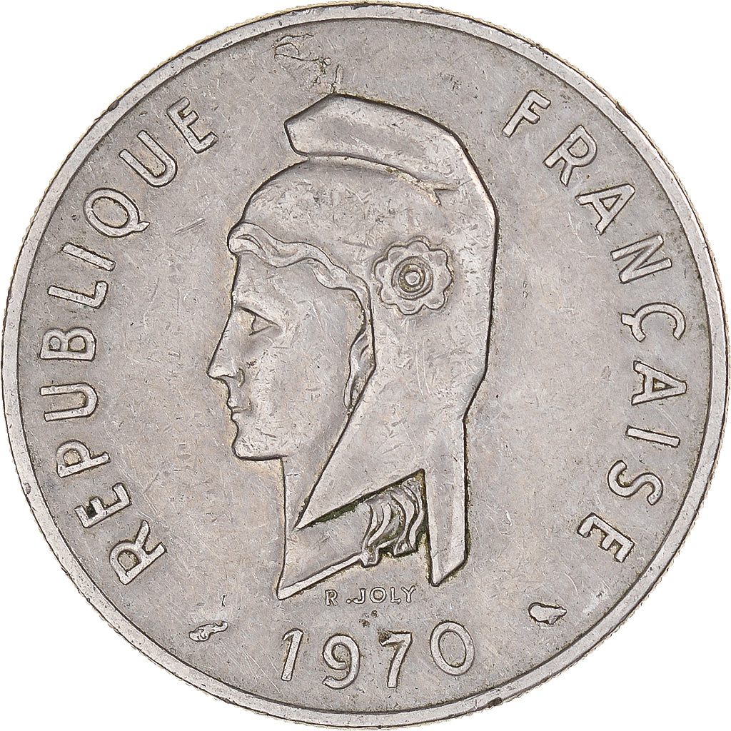 Münze, FRENCH AFARS & ISSAS, 100 Francs, 1970