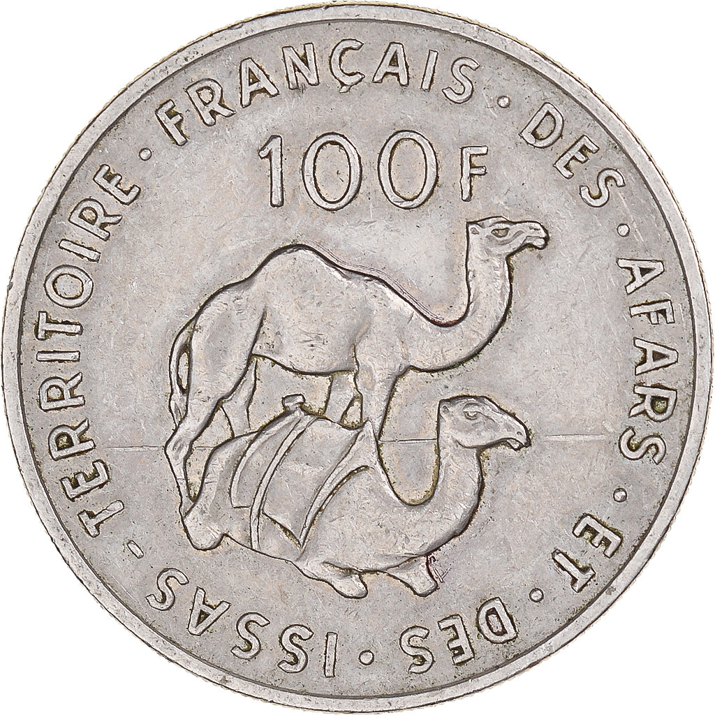 Münze, FRENCH AFARS & ISSAS, 100 Francs, 1970