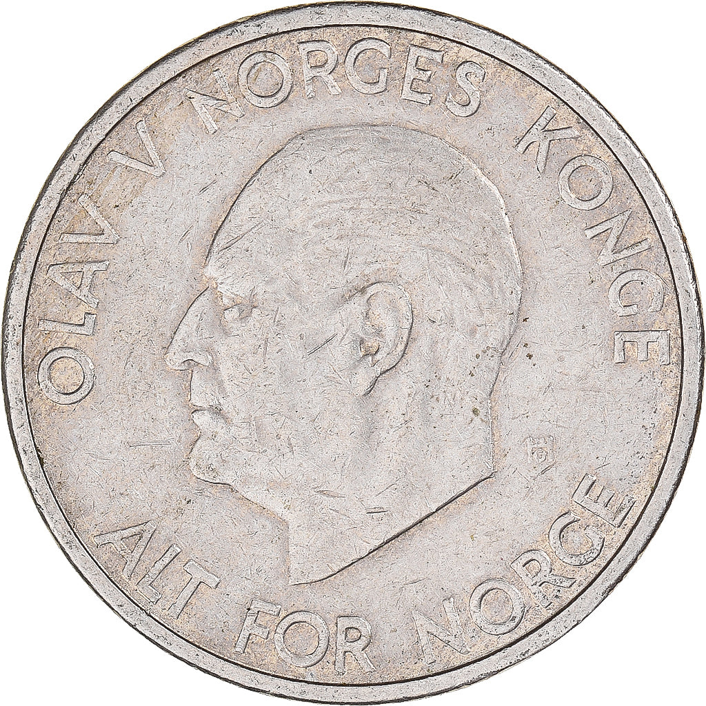 Moneta, Norwegia, 5 Kroner, 1969