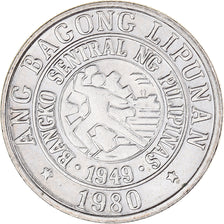 Moneda, Filipinas, 25 Sentimos, 1980