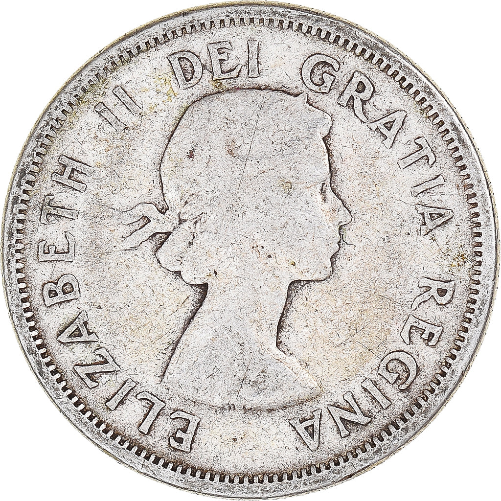 Coin, Canada, 25 Cents, 1957