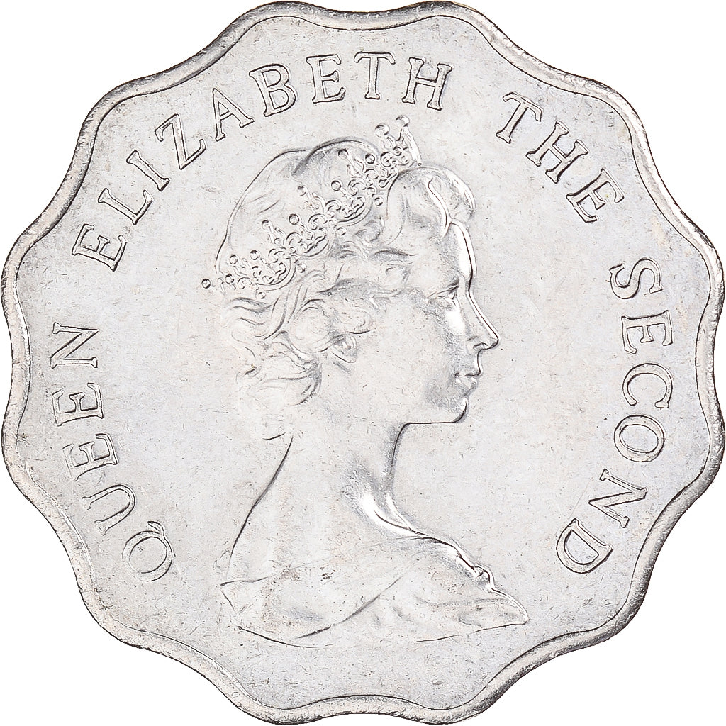 Coin, Hong Kong, 2 Dollars, 1979