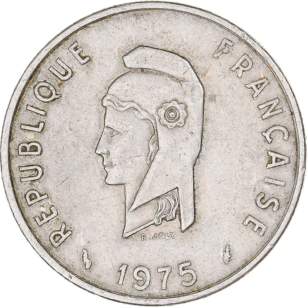 Coin, FRENCH AFARS & ISSAS, 50 Francs, 1975