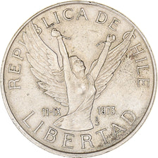 Monnaie, Chili, 5 Pesos, 1977