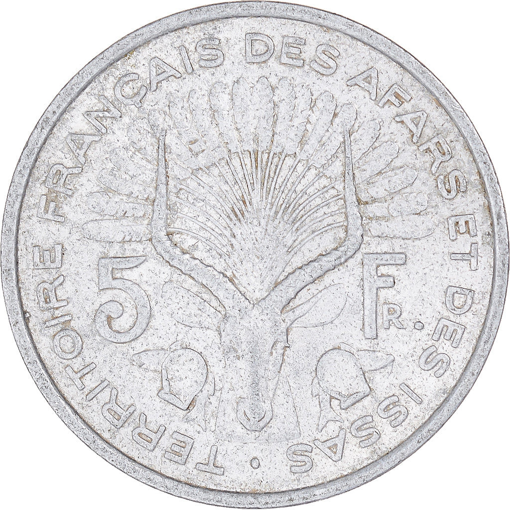 Coin, FRENCH AFARS & ISSAS, 5 Francs, 1975