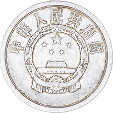 Monnaie, Chine, 2 Fen, 1963
