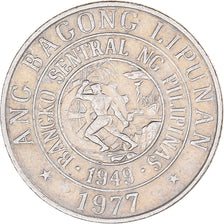 Münze, Philippinen, 25 Sentimos, 1977