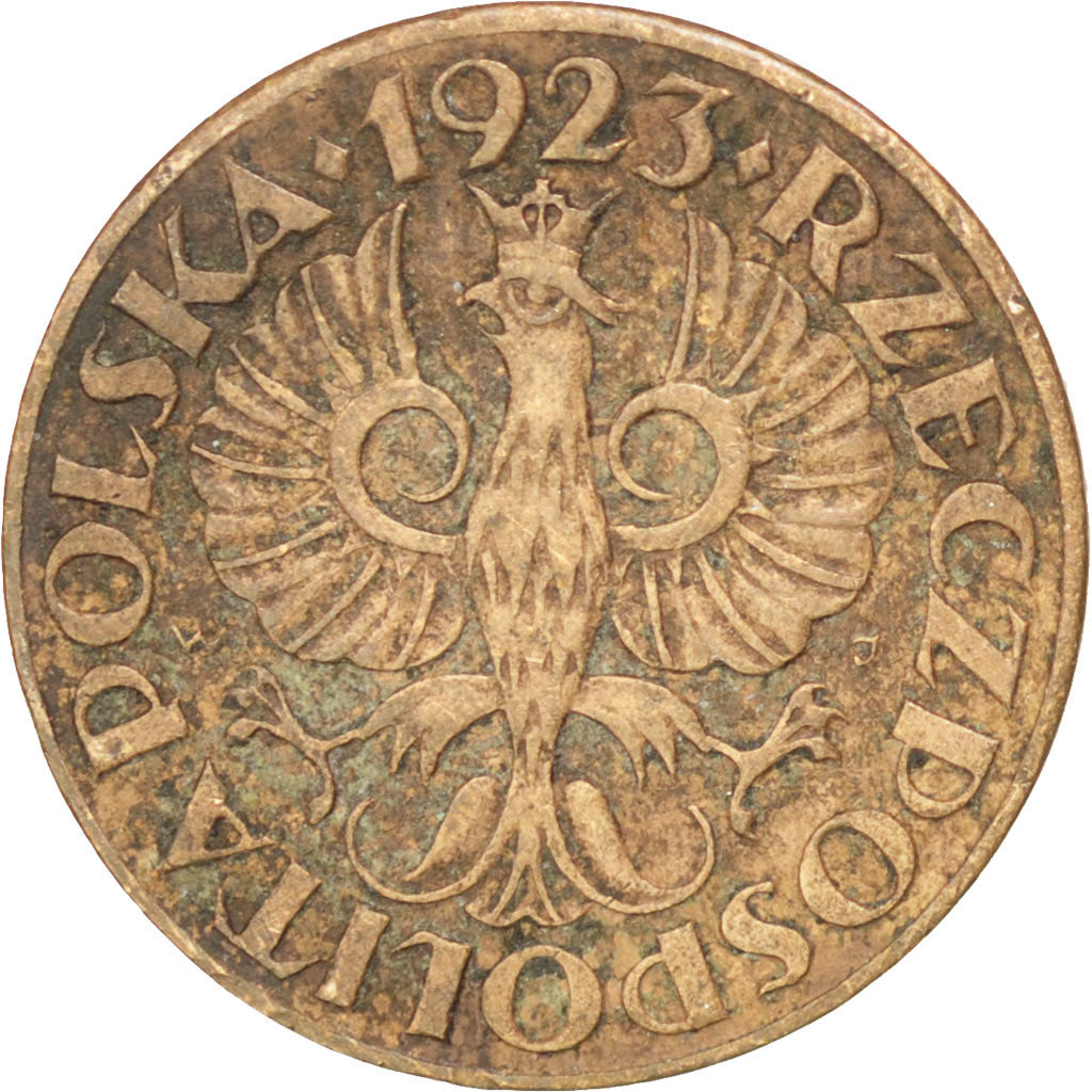 Pologne, République, 1 Grosz 1923, KM Y8a