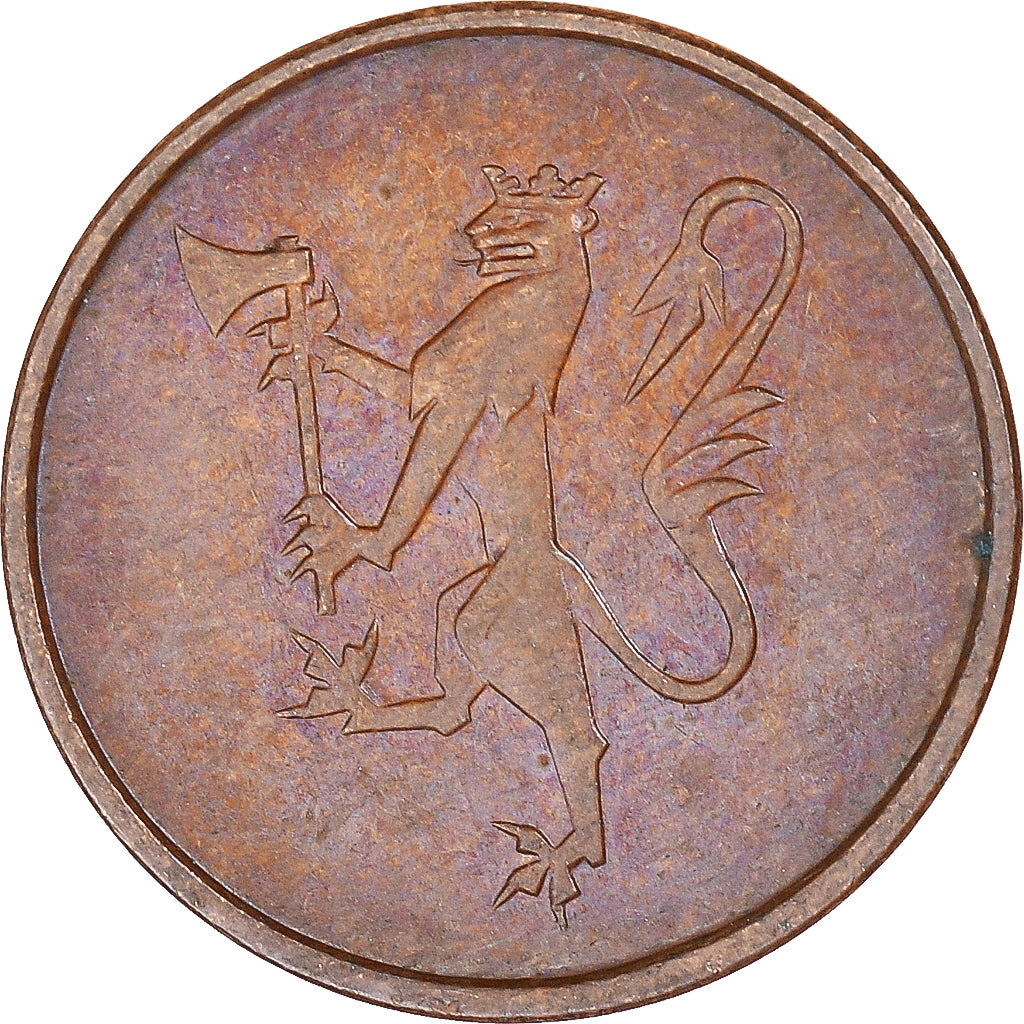 Moneda, Noruega, 5 Öre, 1974