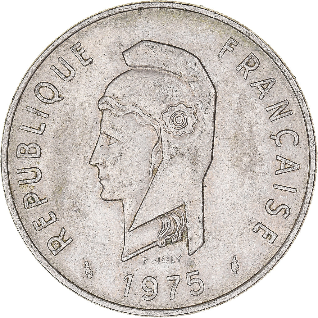 Coin, FRENCH AFARS & ISSAS, 100 Francs, 1975