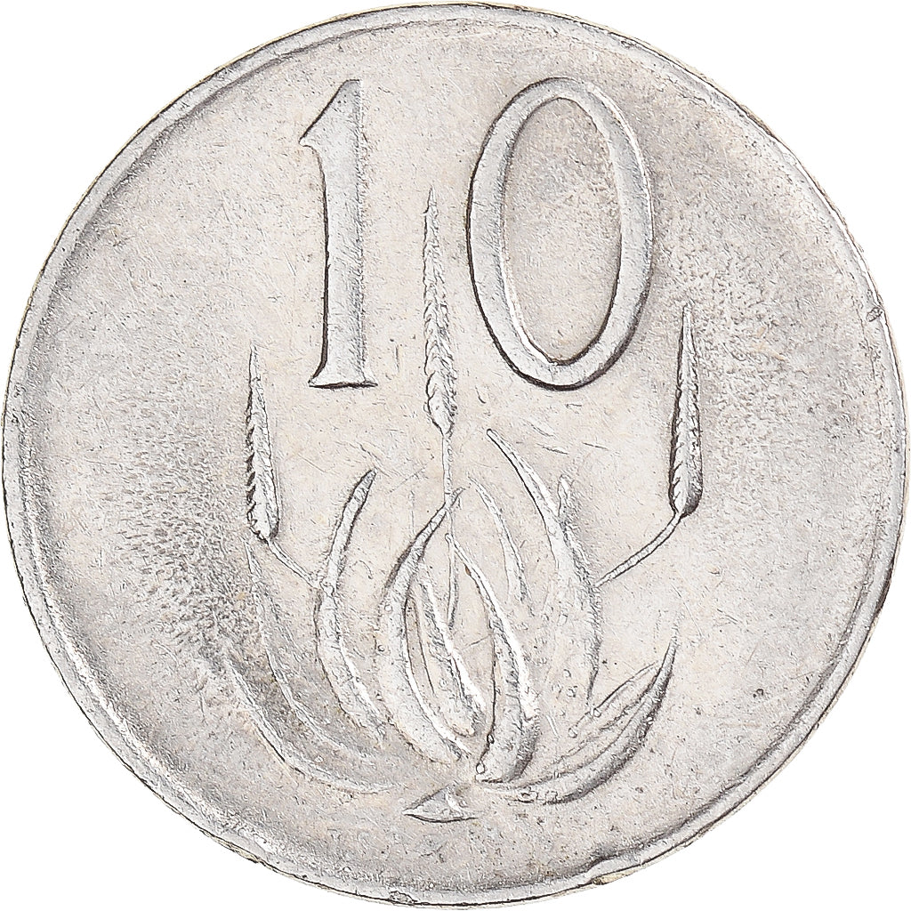 Münze, Südafrika, 10 Cents, 1972