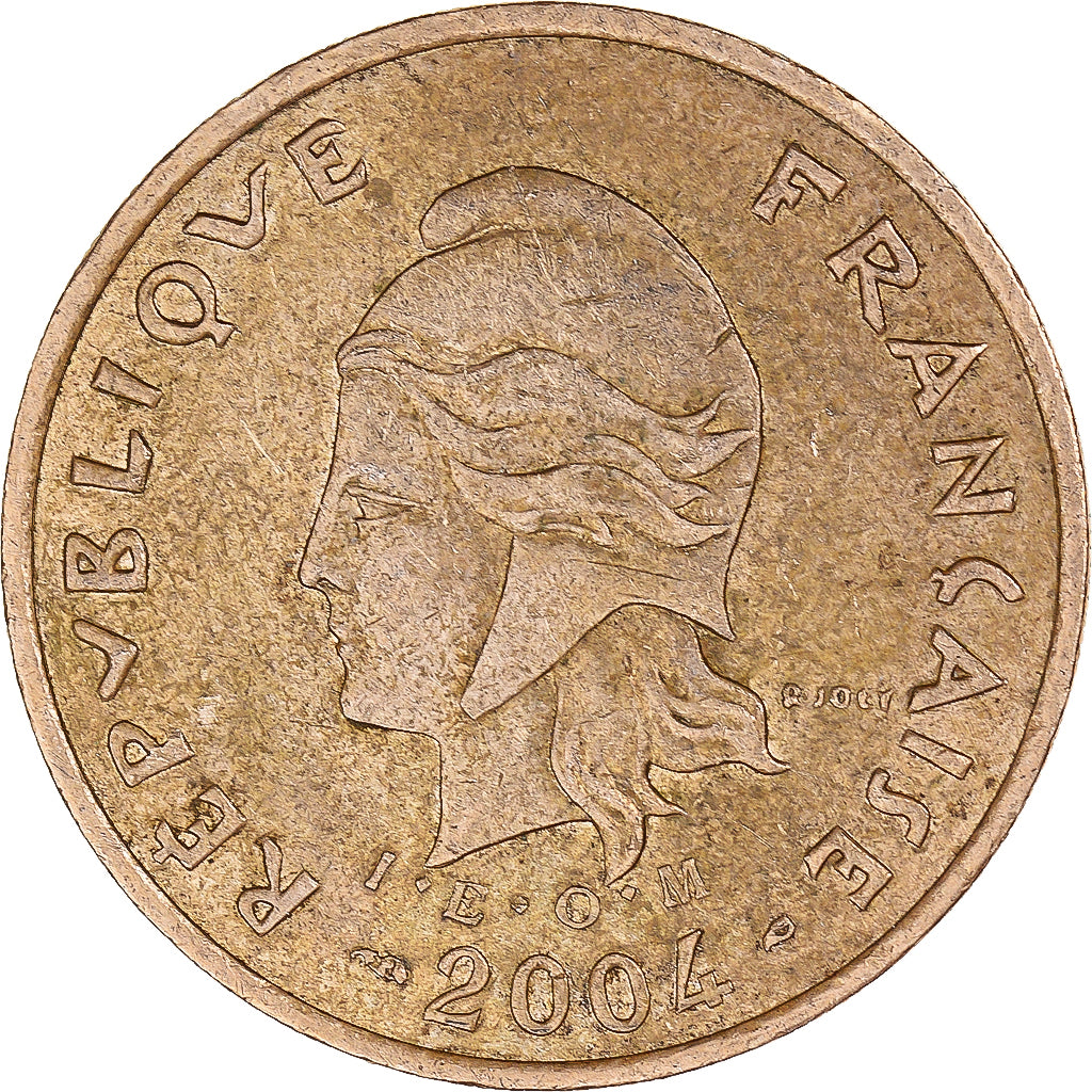 Monnaie, Nouvelle-Calédonie, 100 Francs, 2004