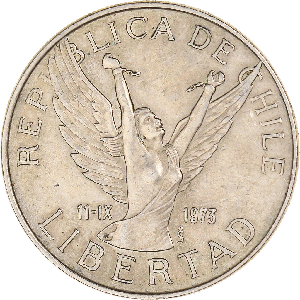Coin, Chile, 10 Pesos, 1978