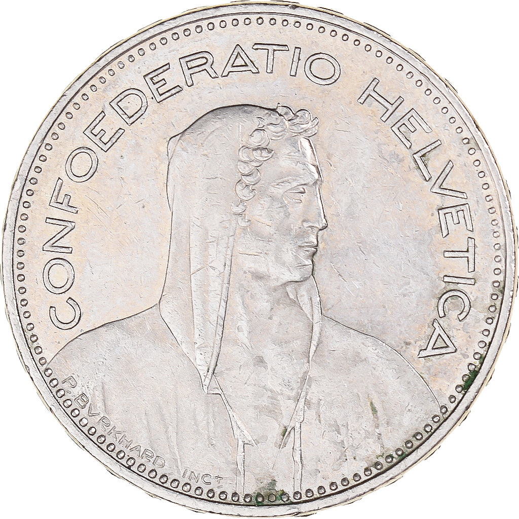 Münze, Schweiz, 5 Francs, 1995