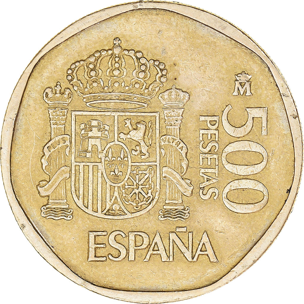 Coin, Spain, 500 Pesetas, 1987