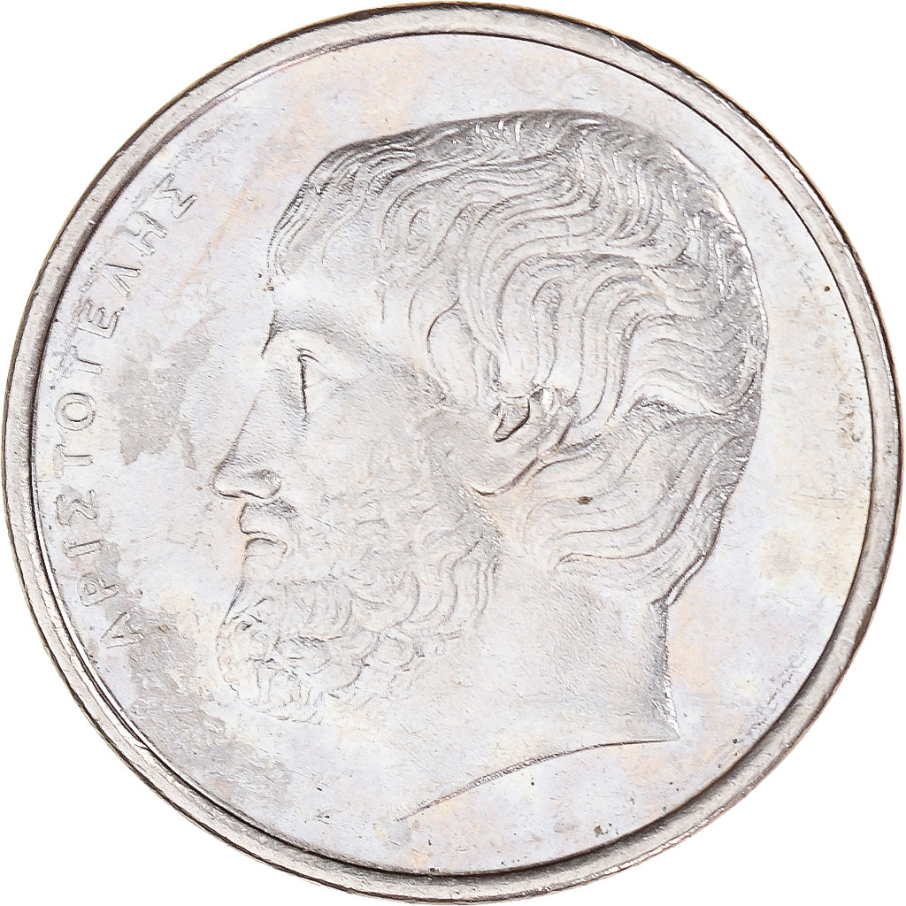 Moneta, Grecja, 5 Drachmes, 2000