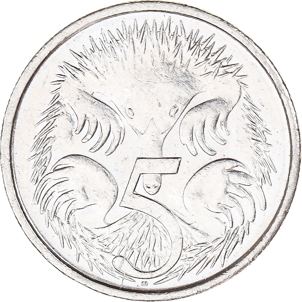 Moneda, Australia, 5 Cents, 2014