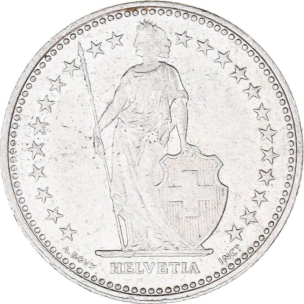 Coin, Switzerland, 1/2 Franc, 2004