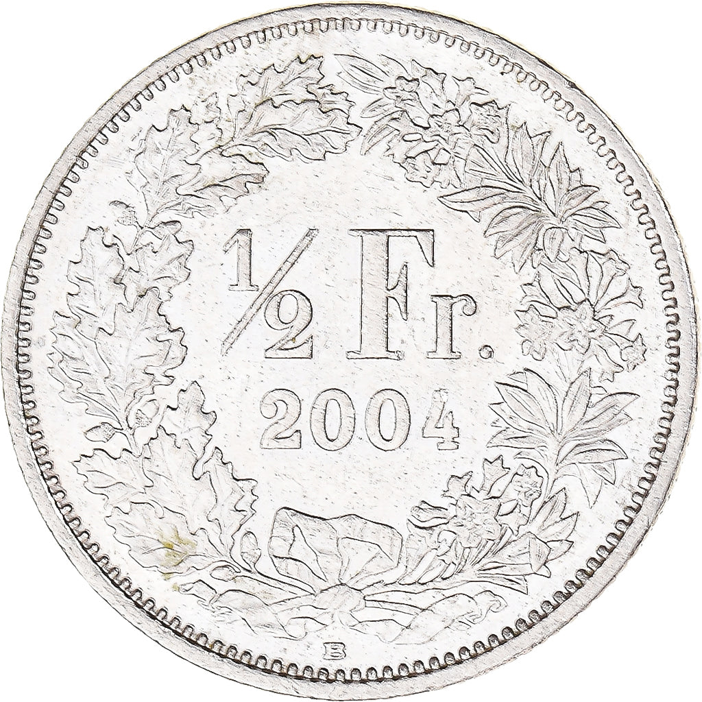 Coin, Switzerland, 1/2 Franc, 2004