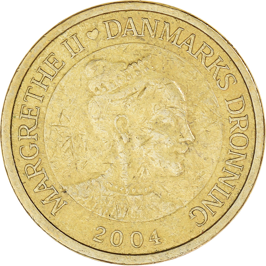 Münze, Dänemark, 10 Kroner, 2004