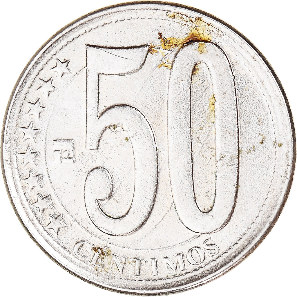 Coin, Bolivia, 50 Centimos, 2012