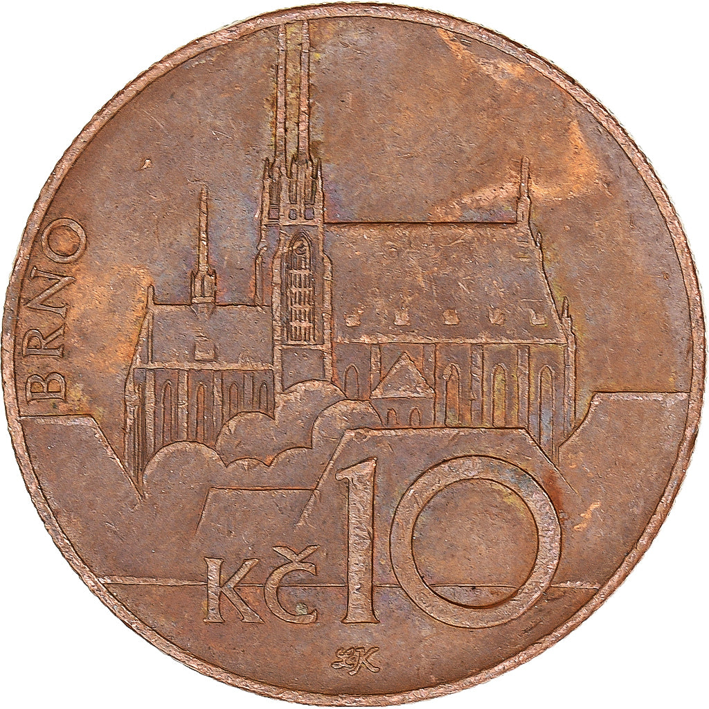 Coin, Czech Republic, 10 Korun, 2015